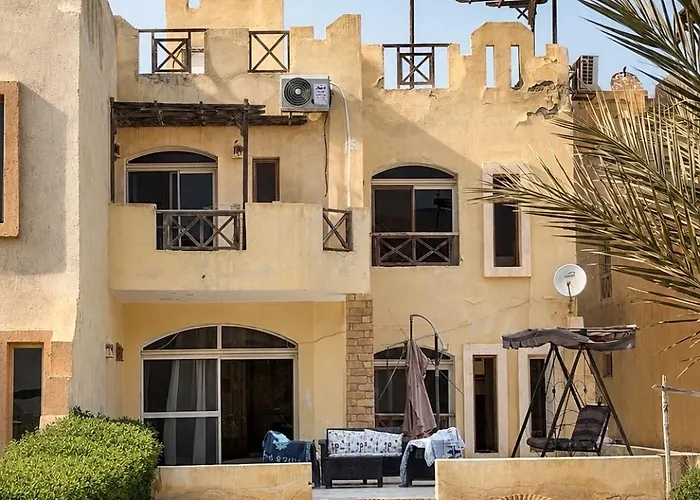 Blue Lagoon Sea View With Private Garden And Rooftop For Families * Ras Sedr