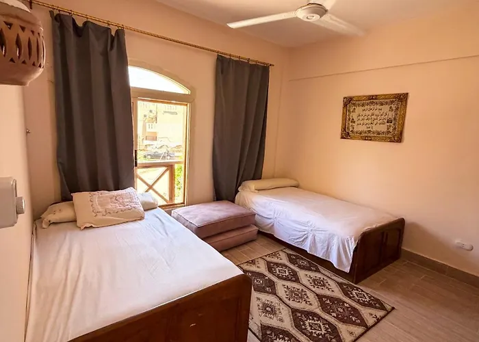 Blue Lagoon Sea View With Private Garden And Rooftop For Families Ras Sedr