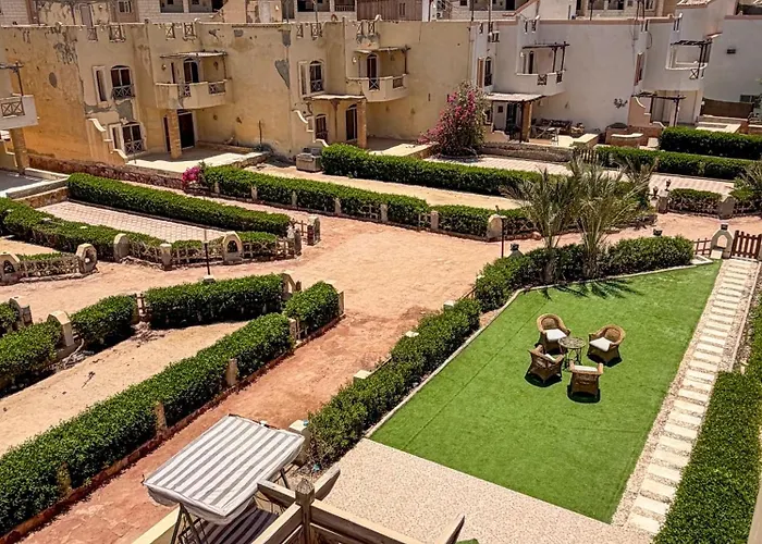 Blue Lagoon Sea View With Private Garden And Rooftop For Families * Ras Sedr