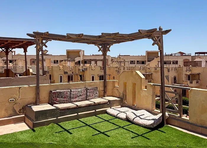 Blue Lagoon Sea View With Private Garden And Rooftop For Families Villa Ras Sedr
